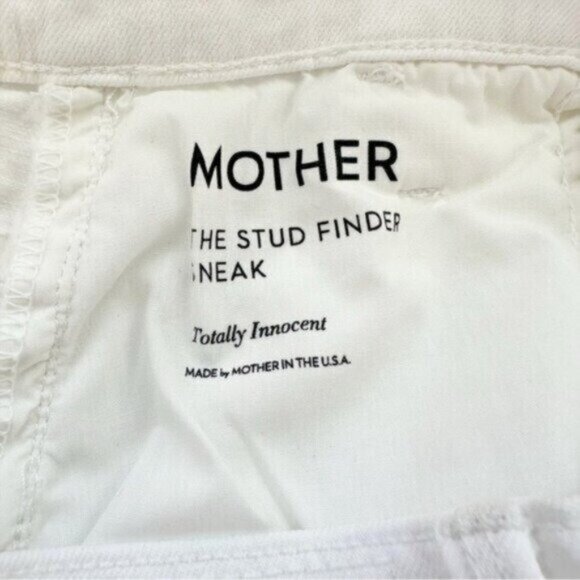 NWT Mother Superior The Stud Finder Sneak Totally Innocent Utility Jeans Size 27 - Picture 12 of 12
